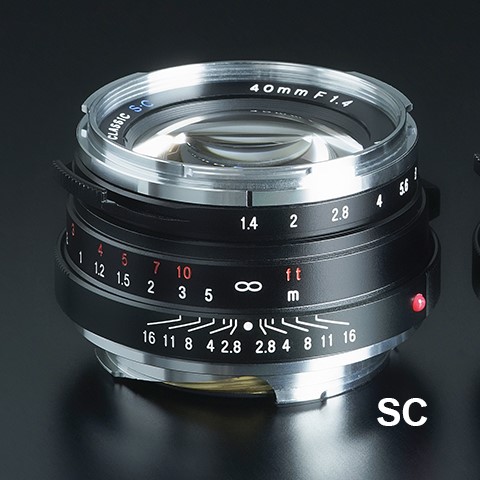 フォクトレンダー NOKTON classic 40mm F1.4 SC VM フォクトレンダー NOKTON classic 40mm F1.4 SC VM